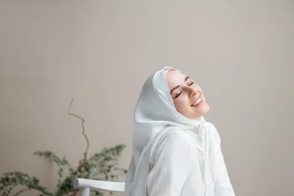 tips merawat hijab agar tetap bersih