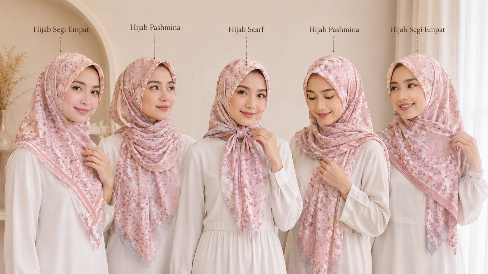 Jenis Hijab Printing