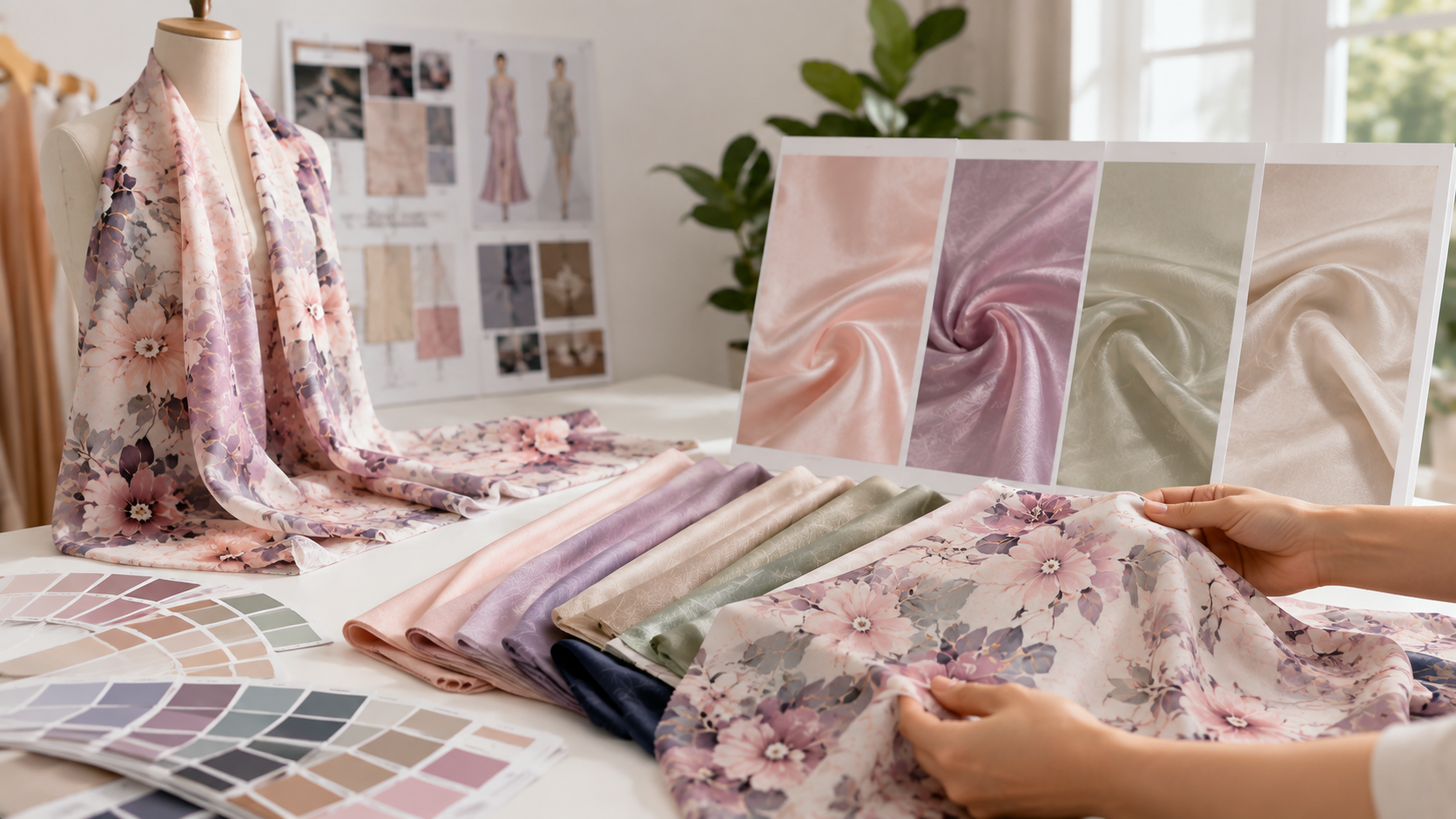 memilih kain untuk fashion printing
