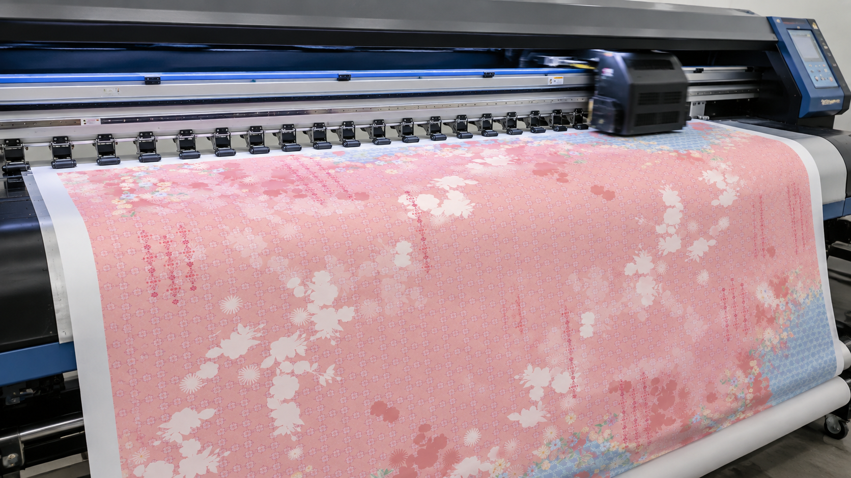 proses print hijab digital