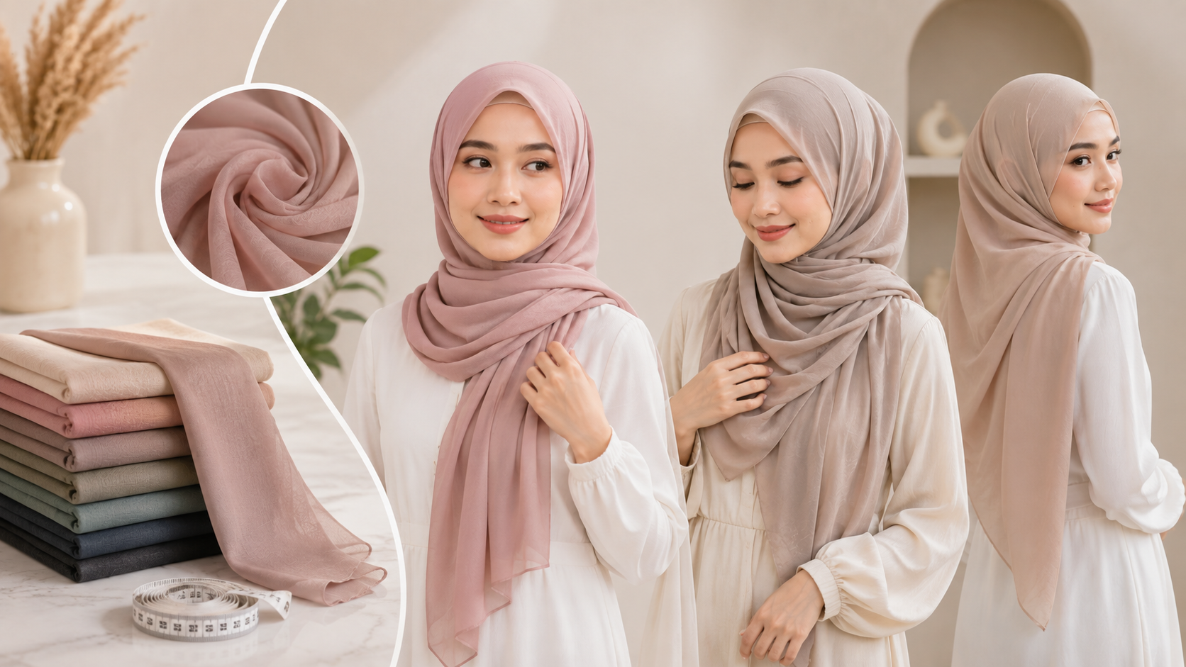 ukuran pashmina